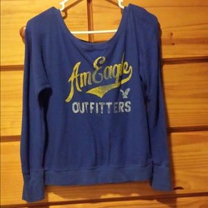 Slouchy American eagle shirt