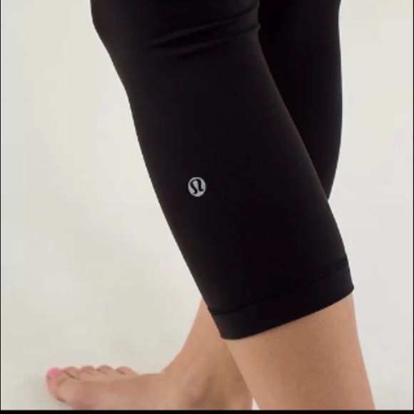 Lululemon wunder under crop leggings