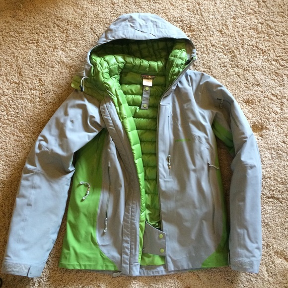 Patagonia down ski jacket.