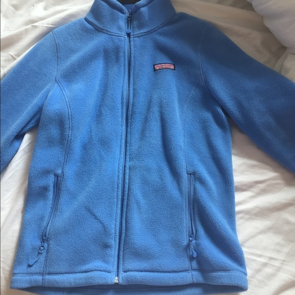 Vineyard vines fleece zip up