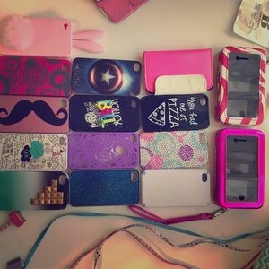iPhone 4 case(separate or all)price is alltogether