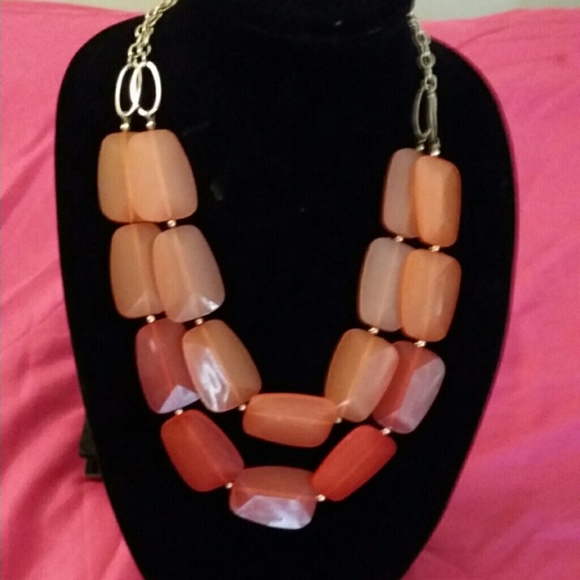 Orange necklace