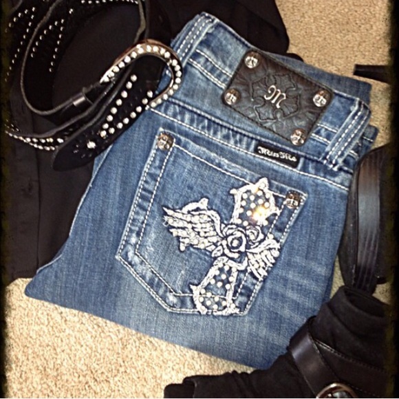Miss Me Bootcut Jeans - Picture 1 of 3
