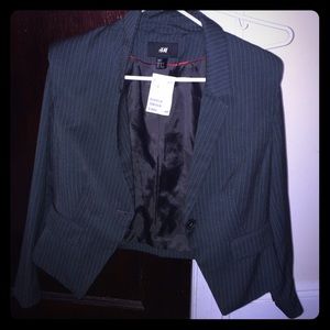 pin stripe blazer