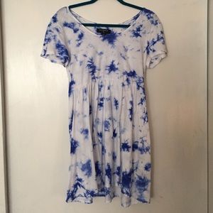 Tie-Dye Babydoll Dress