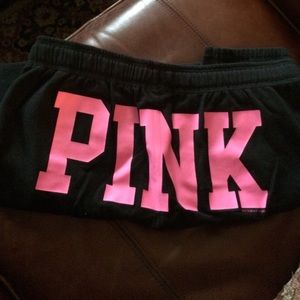 PINK by Victoria's Secret Black sweatpants