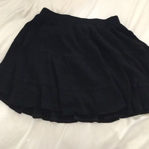Black skirt