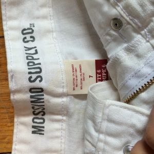 Mossimo White Shorts