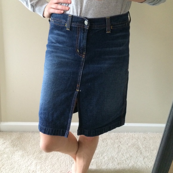7 for all mankind denim skirt - Picture 4 of 4