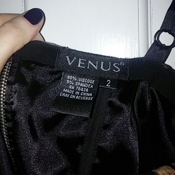 Leopard Venus Bodice Style Top - Picture 3 of 3
