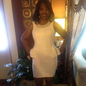 Very cute peplum style dress