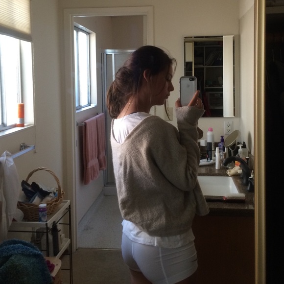 Oatmeal/cream caroline cardigan - Picture 4 of 4