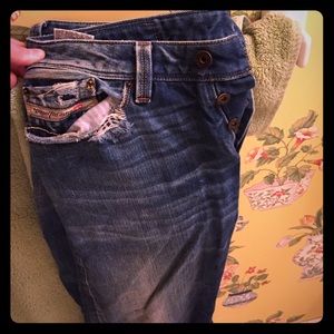 Diesel jeans purchases at Saks Fifth Ave in NYC
