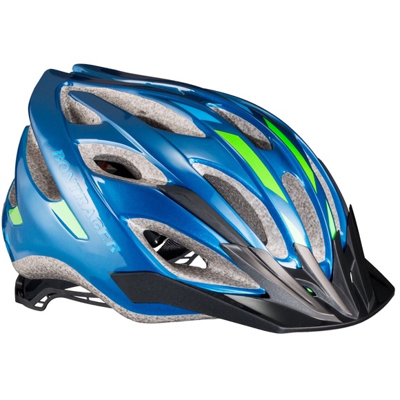Helmet bontrager solstice medium/large blue/green.