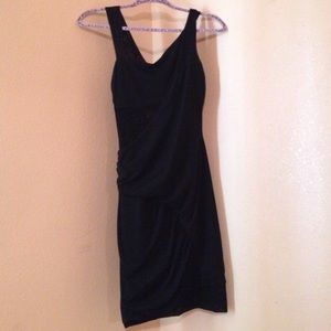 Black cocktail dress