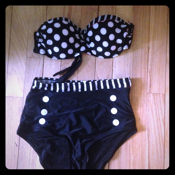 High Waisted Bathing suit