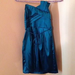 Teal prom/formal dress