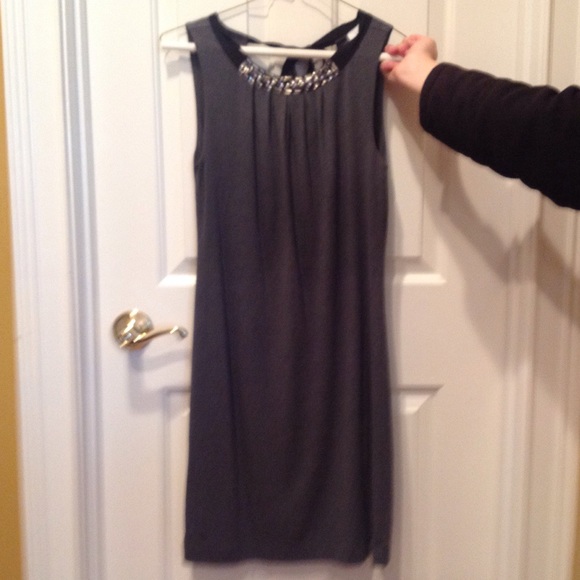 ATL heather grey sleeveless dress