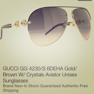 Gucci aviators sunglasses