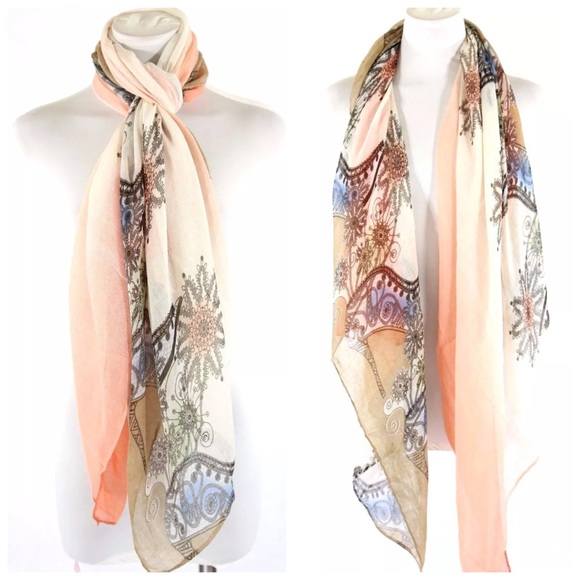 ‼️PRICE FIRM LAST CALL High Heel Shoe Scarf B70 - Picture 2 of 4