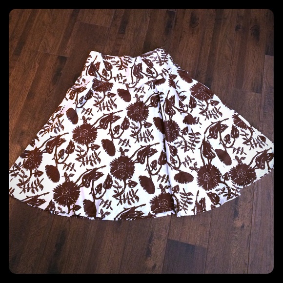 🔴Floral Skirt