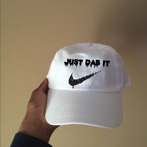 Just dab it cap