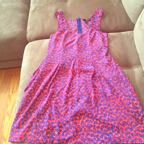 Purple and pink Aqua brand dress