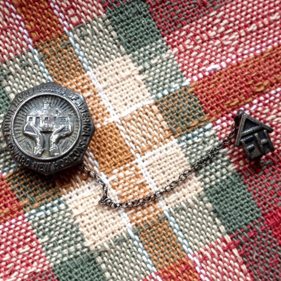 Vintage Sterling Silver FHA Pin