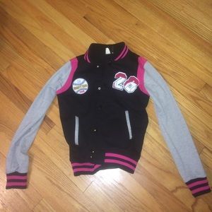 Fake varsity jacket