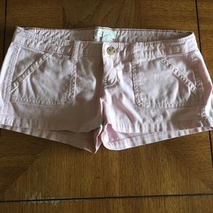 Light pink hollister shorts