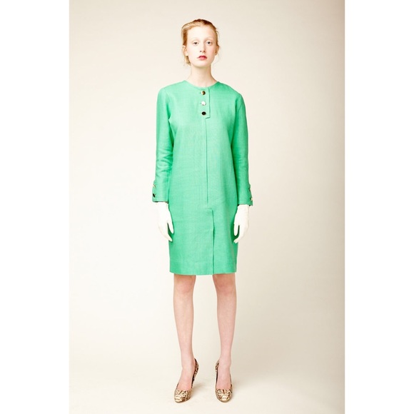 Vintage "Jackie O"  Bill Blass Dress💚💜💙