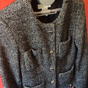Michael Kors Jacket BW Woven Print
