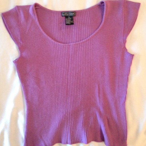 Lavender knit top