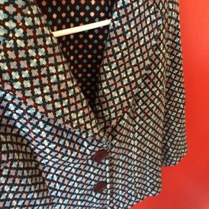 Multicolor Woven Blazer