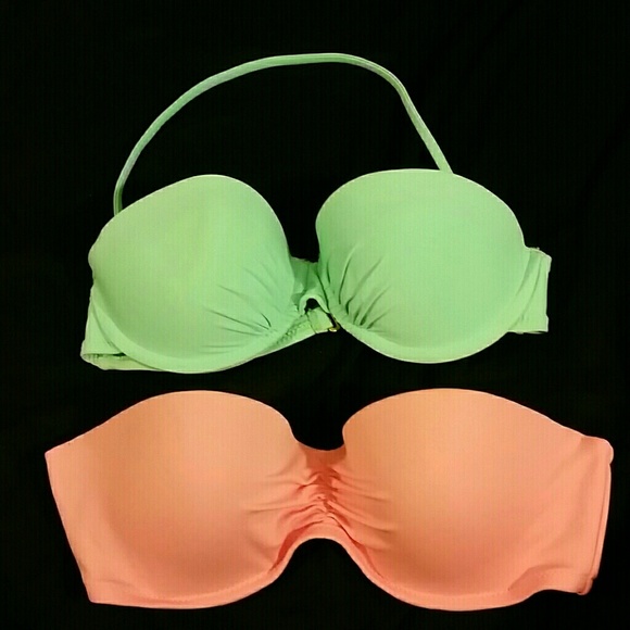 Vs pink bathing suit top and forever 21