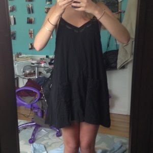 LF Black indikah  cutout dress S spring '15 NWT