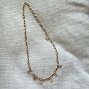 Chanel Vintage letter belt/necklace Chanel Vintage letter belt/necklace