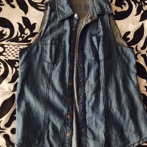 forever 21 jean shirt