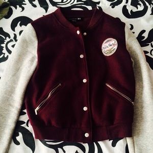 forever 21 varsity jacket
