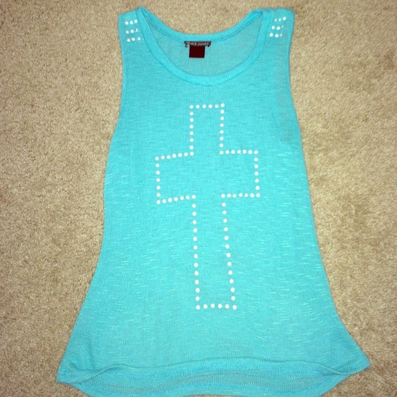CROSS - BLUE TANK