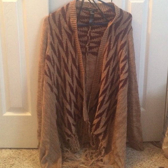 Aztec Fringe Cardigan