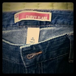 GAP Curvy Flare Jeans