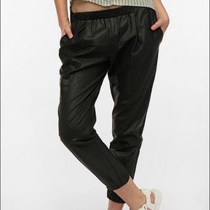 Sparkle & Fade Faux Leather Pants