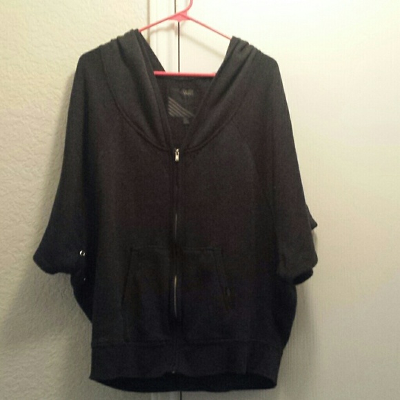 Oversized poncho-like-jacket