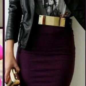 Pencil skirt