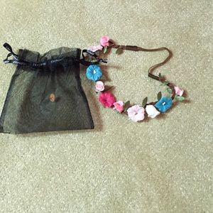 Flower head band by Express