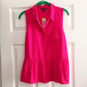 American Eagle Peplum Top