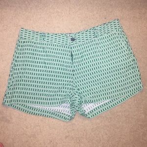 Banana Republic printed shorts
