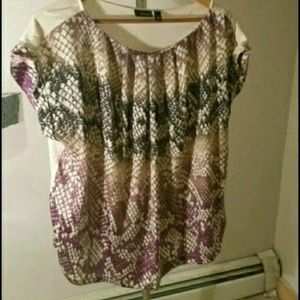 Sold!!!2x Snake Print Top SOLD!!!!
