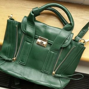 Green Pashli mini crossbody bag